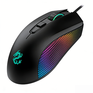 Souris de jeu optique filaire <span class=keywords><strong>MSI</strong></span> Clutch GM10 à circuit intégré 825 pour joueurs compétitifs - Product Image 2