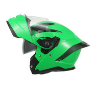 Casque de moto modulaire intégral unisexe de haute qualité en ABS avec double visière certifié ECE conforme à la norme DOT pour toutes les saisons