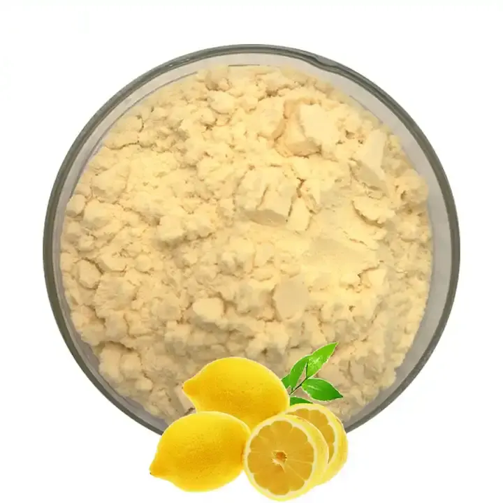 Fábrica fornecimento orgânico limão suco pó natural 100% puro limão sabor