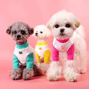 Taban gömlek Pet tasarımcı Onesie köpek Tshirt giyim giyim Pet köpek gömlek