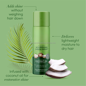 Spray Coiffant Professionnel <span class=keywords><strong>pour</strong></span> <span class=keywords><strong>Cheveux</strong></span> Bouclés à l'Huile d'Olive Nourrissante et Brillance, <span class=keywords><strong>Brume</strong></span> Conditionnante Sans Rinçage à l'Huile de Coco - Product Image 2