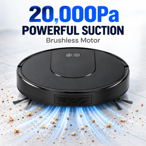 Aspirateur robot 20000Pa avec navigation gyroscopique, application Tuya, commande vocale, fonction serpillière, autonomie 90 min, filtre HEPA, OEM ODM, vente en gros - Product Image 4