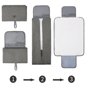Bán Hàng Nóng Tùy Chỉnh In Bé Thay Đổi Mat Xách Tay Bé Thay Đổi Pad Tã Túi Cho Mẹ - Product Image 4