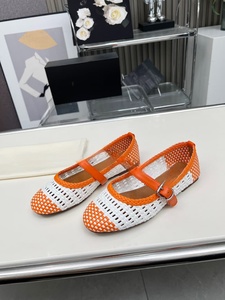 Zapatos de Bailarina Alais Originales, de Lujo, con Malla, para Mujer, con Parte Superior de Cuero Suave y Brillante, Antideslizantes, Estampados, para Otoño, Trabajo, Ballet - Product Image 2