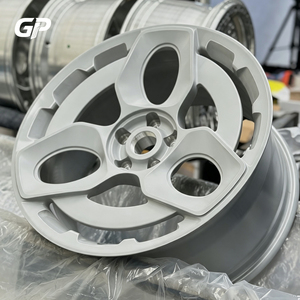 Pour Porsche 911 Cayman BMW M2 M3 <span class=keywords><strong>Audi</strong></span> <span class=keywords><strong>TT</strong></span> Jantes forgées 6061-T6 17-24 pouces Blanc mat Rétro 5 branches Multi PCD ET - Product Image 2