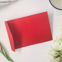 Enveloppe pliable personnalisée Huicai en papier couché mat avec impression de logo pour mariages et événements