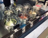 MILES 6 saveurs CE NSF certificat Machine à crème glacée dure/sorbetière Barattage continu faire des glaces fraîches