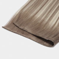 Cheveux russes vierges bruts, cuticules alignées, super double drawn, ultra fins, pour extensions micro anneaux Remy, coupables n'importe où