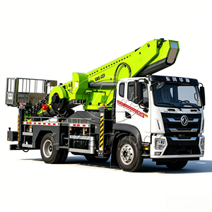 Camión con plataforma elevadora de brazo recto de 45 m, Dongfeng Huashen, para trabajos de mantenimiento en altura. - Product Image 1