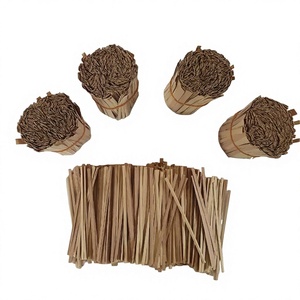 Ataduras de Papel Biodegradables y Ecológicas de Excelente Calidad, 10 cm, para Atar Tomates, Pepinos y Plantas Trepadoras - Product Image 1
