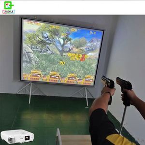 Console de jeu de tir interactif pour enfants avec projecteur 3D d'intérieur, jeu de tir multijoueur, parc d'aventure - Product Image 3