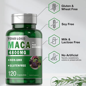 Cápsulas de <span class=keywords><strong>Maca</strong></span> 4800mg Perú <span class=keywords><strong>Maca</strong></span> Energía y vitalidad <span class=keywords><strong>natural</strong></span>, promoviendo la vitalidad, la claridad de la mente y la energía tanto en hombres como en mujeres - Product Image 4