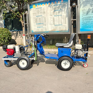 Aplicación Máquina de marcado por pulverización en frío Máquina de marcado de carreteras <span class=keywords><strong>Pintor</strong></span> de línea sin aire Máquina de marcado de línea de carretera por pulverización en frío para la venta - Product Image 6