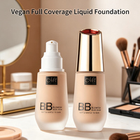 Menow F654 OEM/ODM Private Label Concealer Foundation Cair Tahan Air BB Cream HD Coverage Pengontrol Minyak Mencerahkan Kulit