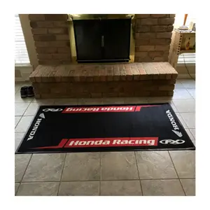 Tappeto da garage antiscivolo con stampa personalizzata Tappeto da moto per la casa Tappetini antiscivolo pesanti in PVC