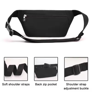 Sacs banane de voyage personnalisés en nylon imperméable, sacs messager pour la course et le sport, pochettes de téléphone tendance, sacs bandoulière de poitrine - Product Image 2