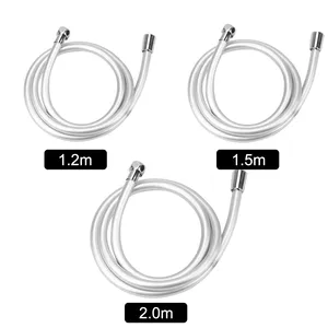 Manguera de ducha de alta presión para accesorios de baño, manguera Universal de PVC Flexible de mano antibobinado GI/2