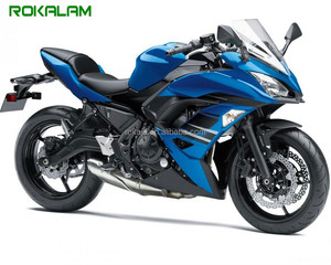 Moto Kit Aftermarket Per <span class=keywords><strong>Kawasaki</strong></span> 650R <span class=keywords><strong>ER</strong></span>-<span class=keywords><strong>6F</strong></span> <span class=keywords><strong>ER</strong></span> <span class=keywords><strong>6F</strong></span> 2017 2018 2019 ER6F 650 17 18 19 ABS Blu Nero carrozzeria Carenatura - Product Image 1