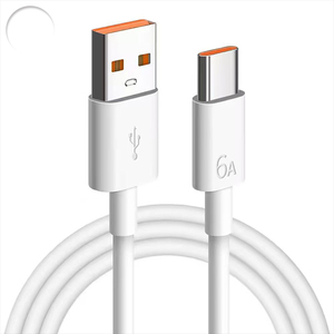 मूल फास्ट चार्जर vooc 5a 6a प्रकार c iphone केबल कीचेन फास्ट चार्जिंग मोबाइल चार्जर केबल एडाप्टर के लिए - Product Image 1