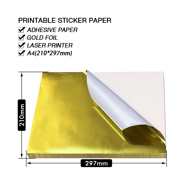 Stampante laser foil_oro