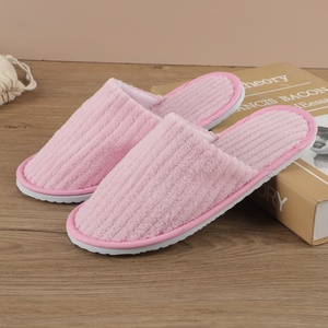 Chaussons jetables pour enfants, unisexes, doux, pour hôtel - Product Image 2