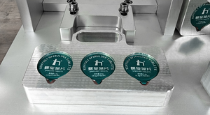 Aluminum Film Small Can Tea Bag Packaging Machine Aluminum <b>Foil</b> Sealing Cup Machinery Plastic Cup Heat Press Sealing Machine - Product Image 6