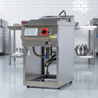 RKMF-G127 Cuiseur à nouilles électrique multi-réglable en acier inoxydable à double cuve