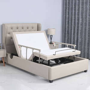 2024 soins à domicile de <span class=keywords><strong>lit</strong></span> électrique amical pour les <span class=keywords><strong>personnes</strong></span> âgées avec des mains courantes de matelas confortables des deux côtés - Product Image 4