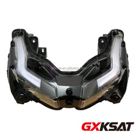 GXKSAT Systèmes d'éclairage moto : Cache arrière de phare pour Adv 150 160 350, Accessoires de moto, Cache de phares LED