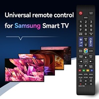 Control Remoto Universal BN59-01198Q Directo de Fábrica para Todos los Televisores Samsung, Control Remoto para TV 3D LCD LED Smart TV, No Requiere Configuración
