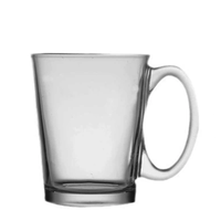 Mug à bière en verre transparent gaufré à motif bulles avec poignée, fond épais, tasse à boire, logo personnalisé, pour bar, maison, fête, vente en gros