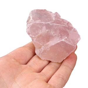 Cuarzo Rosa Natural en Bruto de Madagascar, Cristales de Cuarzo Rosa en Bruto, Precio de Piedras de Cuarzo Rosa en Bruto - Product Image 1