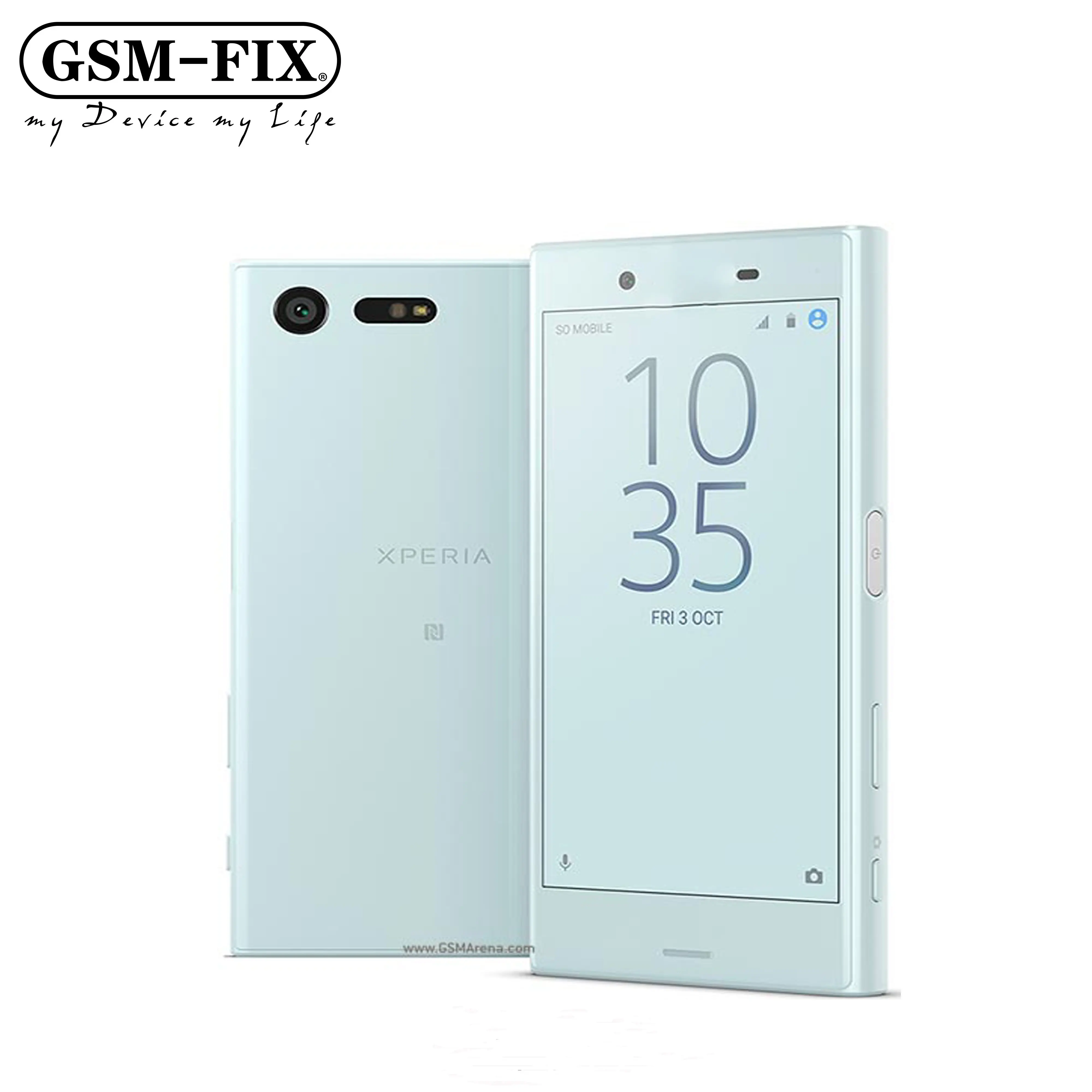 GSM-FIX đối với Sony Xperia x nhỏ gọn f5321 SO-02J 4.6 "inch 32GB Rom Sim duy nhất Android Octa Core 23MP x mini điện thoại di động