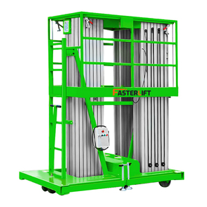 Plataforma aérea elétrica hidráulica do acesso Jack do céu do projeto de JLG Genie um preço do elevador do homem para a instalação do condicionador de ar - Product Image 3