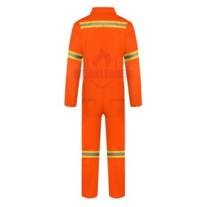 Tuta ad Alta Visibilità Ignifuga, Abbigliamento di Sicurezza Riflettente, Tuta da Lavoro - Product Image 2