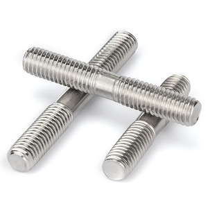 Offre Spéciale Prix Usine Vis à Double Extrémité en Acier Inoxydable 304, Filetées M6-M20, Diverses Tailles Métriques, Vis à Double Extrémité Simples - Product Image 2