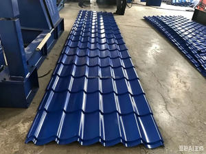 Láminas de Techo de Acero PPGI Prepintadas y Recubiertas de Color, Resistentes a Impactos y Doblado, Certificadas por ASTM, CE, ISO, <span class=keywords><strong>SISCO</strong></span>, 0.12-0.13mm - Product Image 5
