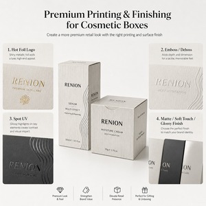 Cina fornitore Custom Packaging cosmetico all'ingrosso cura della pelle arte personalizzata stampato scatola di carta <span class=keywords><strong>per</strong></span> <span class=keywords><strong>Make</strong></span> <span class=keywords><strong>up</strong></span> - Product Image 5