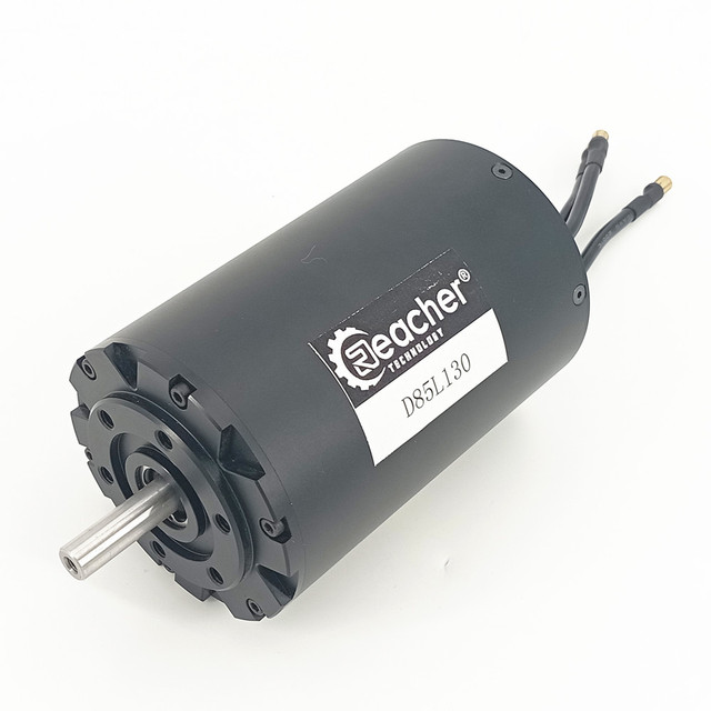 Reacher RT85130 60v DC 15Nm 60V 12Kw 16000RPM IP68 Waterproof Electric Hydrofoil Boat Motors