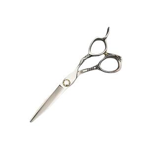 Ciseaux de coiffure professionnels 5,5 pouces, lame standard, pour droitiers, usage beauté, support de marque personnalisée - Product Image 4