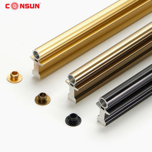 एल्यूमीनियम कैबिनेट लकड़ी के दरवाजे Straightener अलमारी दरवाज़े के हैंडल Straighteners फर्नीचर हार्डवेयर फिटिंग - Product Image 3