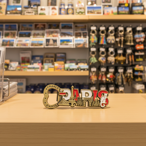 Aimants de réfrigérateur personnalisables pour souvenirs touristiques, thème Paris France, ouvre-bouteille en métal - Product Image 6