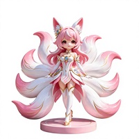 Sculptures géantes personnalisées en fibre de verre pour personnages de jeu, modèle cadeau d'entreprise étanche pour la décoration visuelle d'arcades