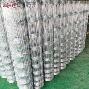 Malla de alambre galvanizado para cercas agrícolas de ganado, cabras, ovejas y caballos - Rollo redondo para ciervos y ovejas - Product Image 1