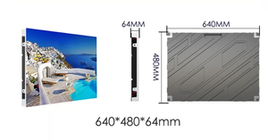 Pantalla LED para Conferencias HD sin Costuras P1.8 P2 P2.5, Panel de Aluminio Fundido, Video Wall LED Fijo para Interiores - Product Image 3