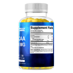 Gomitas <span class=keywords><strong>BCAA</strong></span> personalizadas, suplementos de <span class=keywords><strong>amino</strong></span>ácidos, gomitas de Monohidrato de creatina, <span class=keywords><strong>BCAA</strong></span> para la recuperación del entrenamiento, polvo <span class=keywords><strong>BCAA</strong></span> - Product Image 5