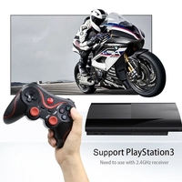 Joystick Gamepad Nirkabel Bluetooth X3 untuk PC, Kontroler Game BT3.0 untuk Ponsel, Tablet, dan TV Box dengan Penyangga