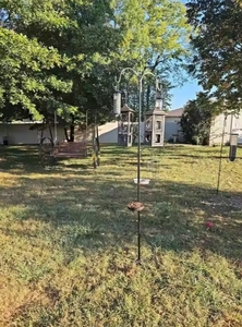 Mangeoire à oiseaux en métal de qualité supérieure pour décoration de jardin la plus populaire <span class=keywords><strong>Station</strong></span> d'alimentation pour oiseaux sauvages en métal attirant l'extérieur - Product Image 6