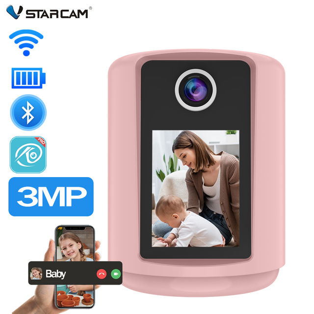 1080P 3MP Baby or Children Monitor CV331S Screen Calling Wifi Security Camera 1Year Warranty CCTV Camera