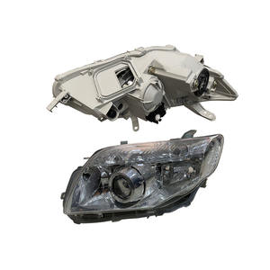 مصابيح أمامية للسيارة تويوتا كورولا فيلدر أكسيو Nze140 E141 من 2006 إلى 2012، مصباح أمامي مع عدسة، زوج واحد - Product Image 6